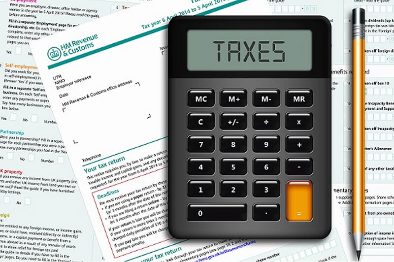 calculator taxes