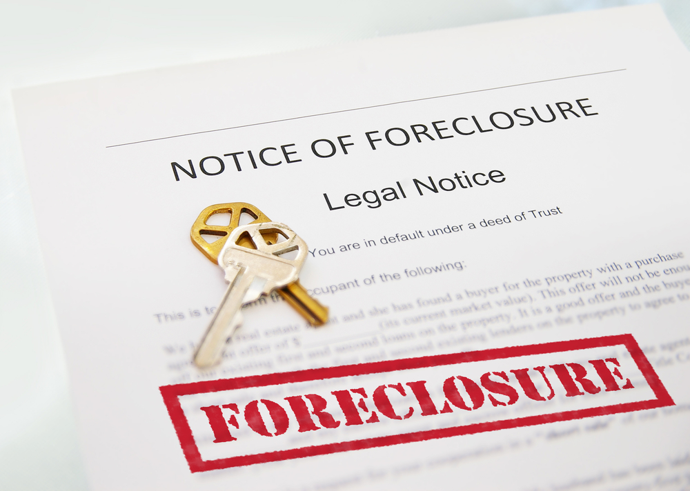 legal notice of foreclosure