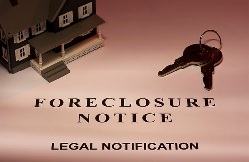 foreclosure notice legal notification