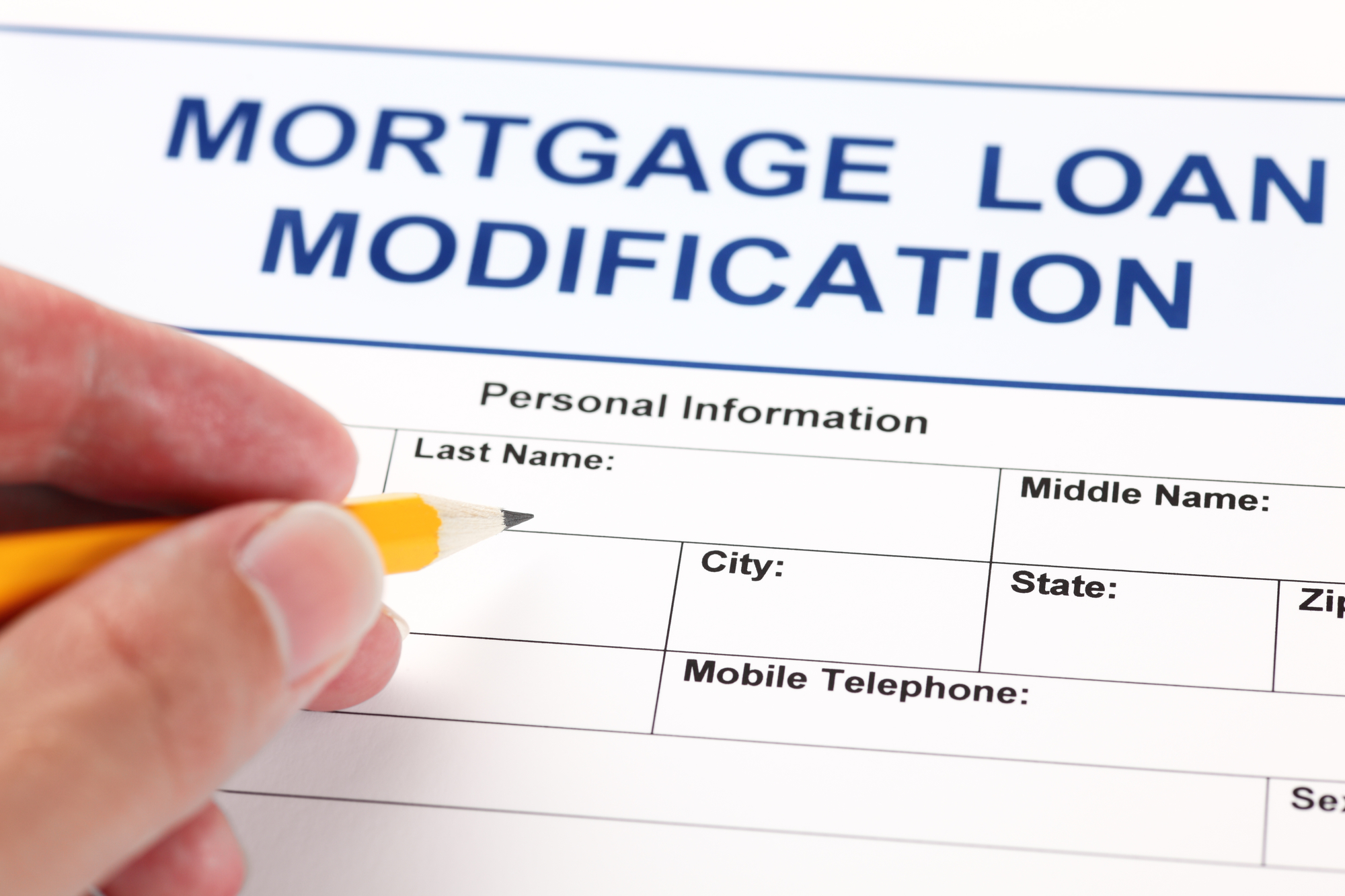 mortgage loan modification