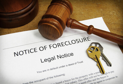 legal notice of foreclosure
