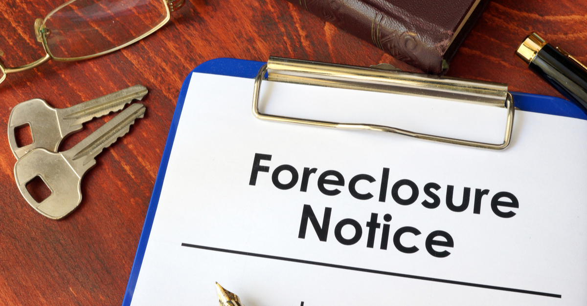 foreclosure notice document