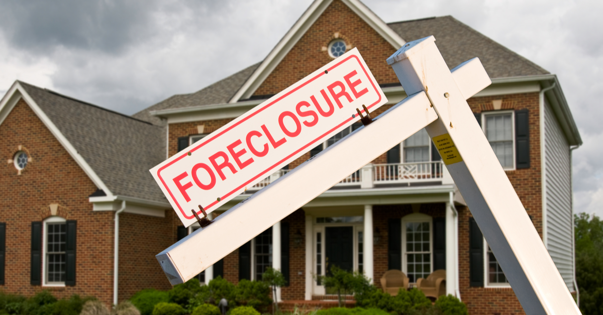 foreclosure sign