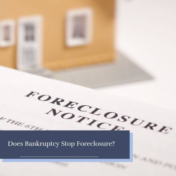 Foreclosure notice document