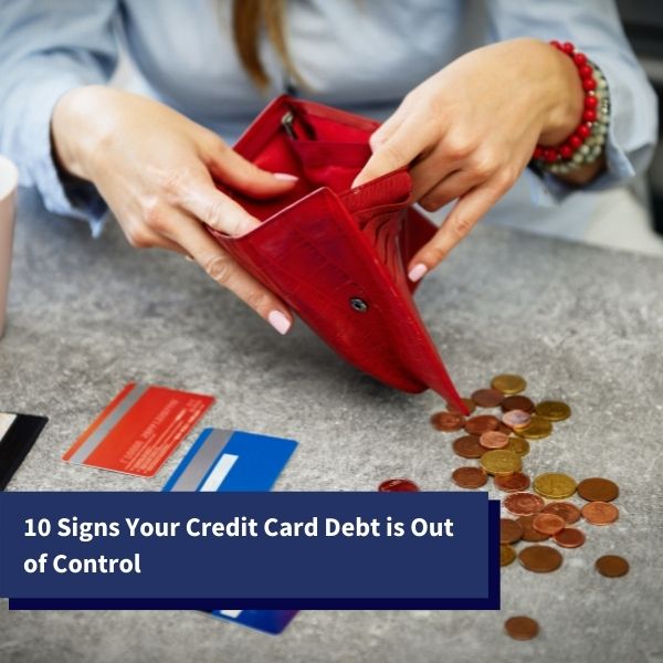 woman checking her wallet