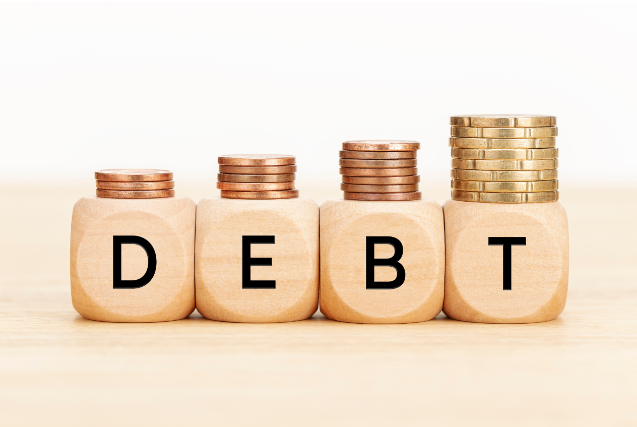 debt piling up