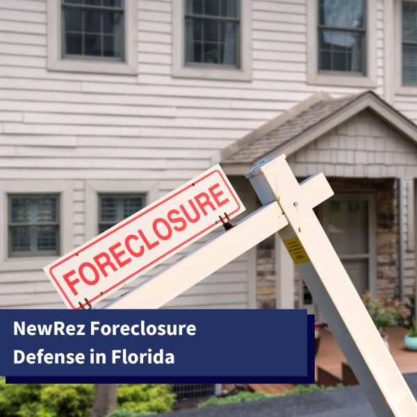 house in foreclosure - NewRez Foreclosure Defense