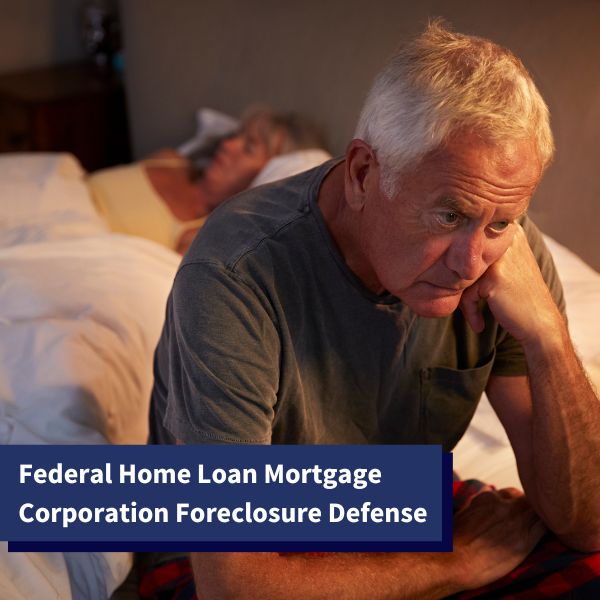 Florida man worried after receiving a foreclosure notice from Federal Home Loan Mortgage Corporation