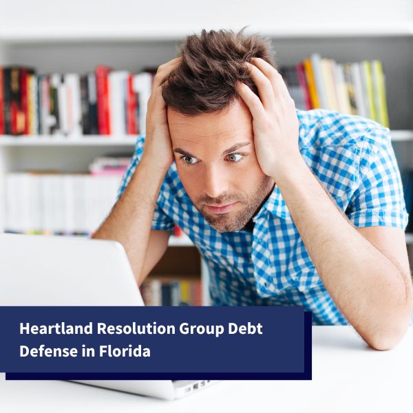 Florida man worried after receiving a debt charge from Heartland resolution group